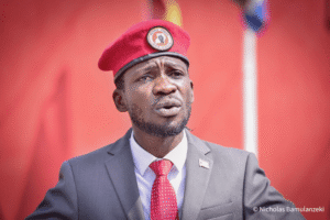 Bobi-Wine-addresses-media-at-People-Power-offices